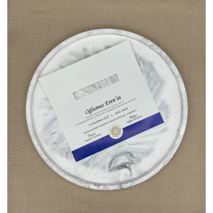 İmza Sünnet Davetiyesi 6009