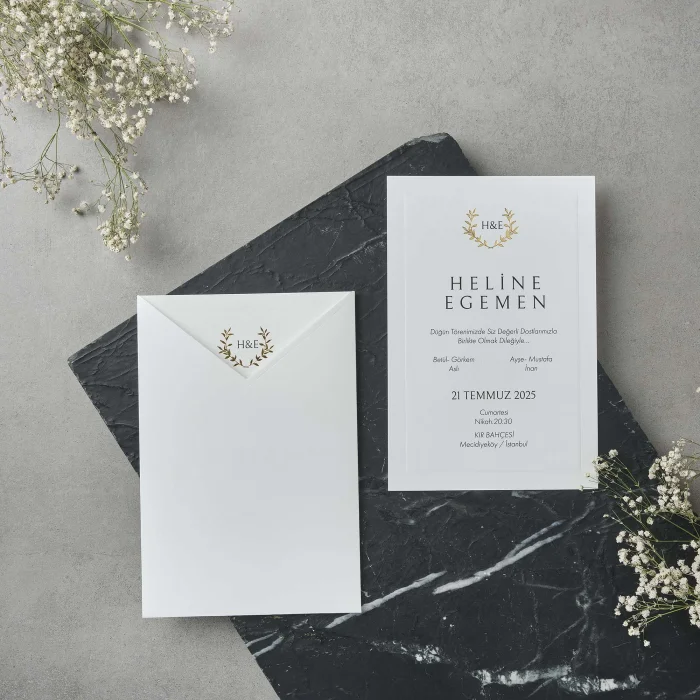 Polen Sade Davetiye 22521