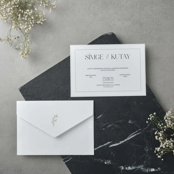 Polen Sade Davetiye 22537