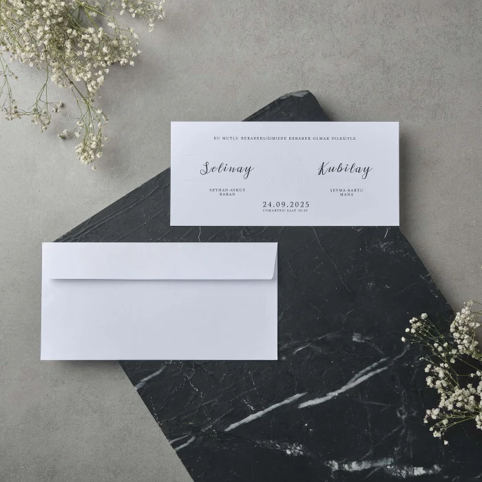 Polen Sade Davetiye 22548