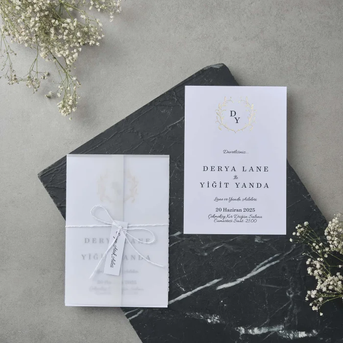 Polen Sade Davetiye 22585