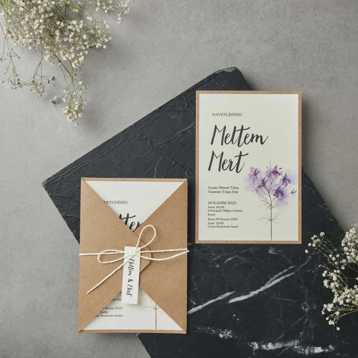 Polen Sade Davetiye 22598