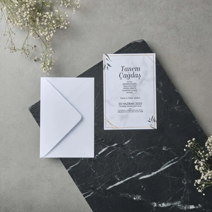 Polen Sade Davetiye 22616