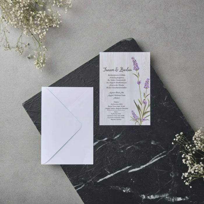 Polen Sade Davetiye 22619