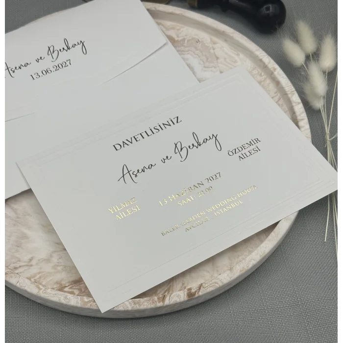 Tekirdağ Davetiye Lüks 1034