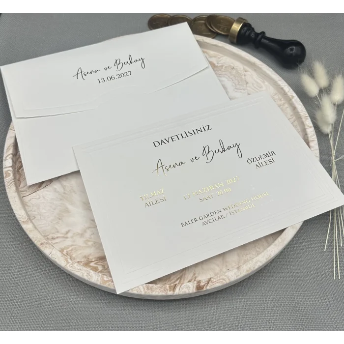 Tekirdağ Davetiye Lüks 1034