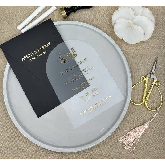 Tekirdağ Davetiye Şeffaf1063