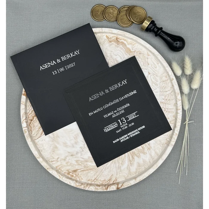 Tekirdağ Davetiye Şeffaf Lüks 1065