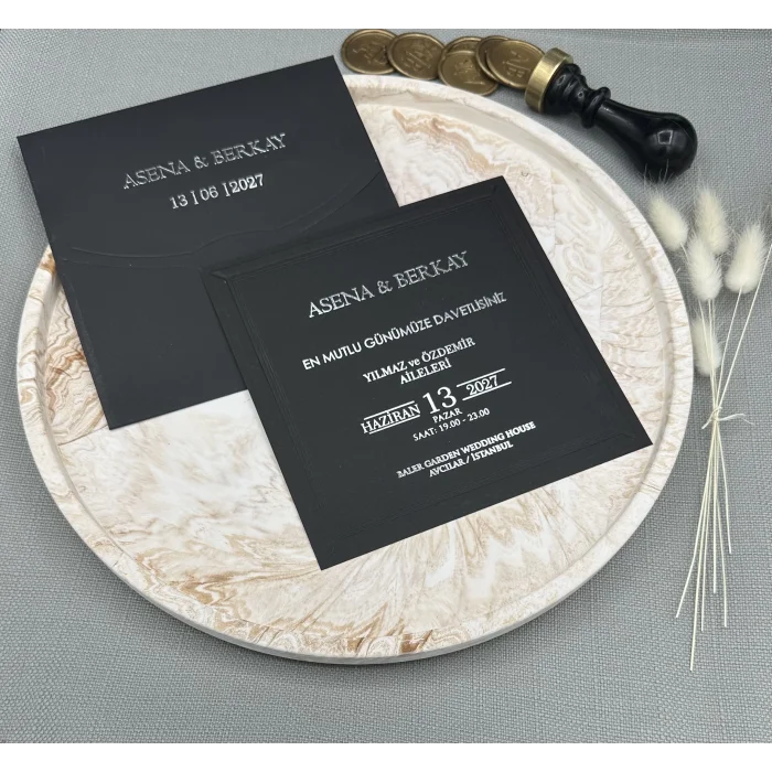 Tekirdağ Davetiye Şeffaf Lüks 1065