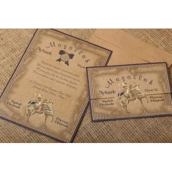 Aras Sünnet Davetiyesi 4859 (100 Adet)