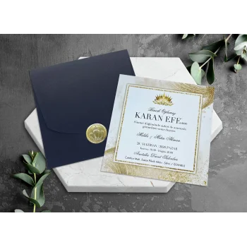 Egehan Sünnet Davetiyesi 1282