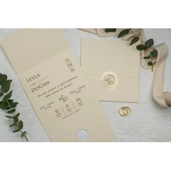 Ekonom Düğün Davetiyesi 9149
