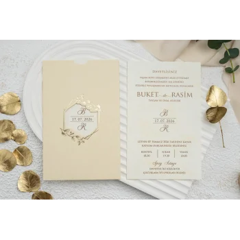 Ekonom Düğün Davetiyesi 9154