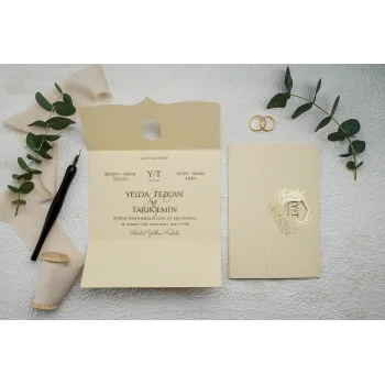 Ekonom Düğün Davetiyesi 9158