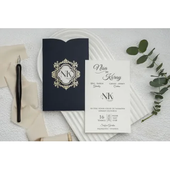 Ekonom Düğün Davetiyesi 9162