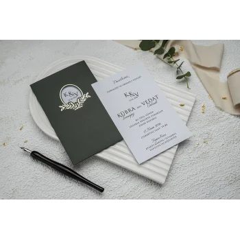 Ekonom Düğün Davetiyesi 9163