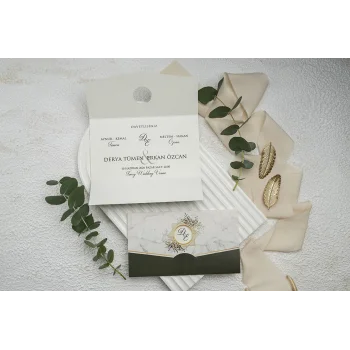 Ekonom Düğün Davetiyesi 9165