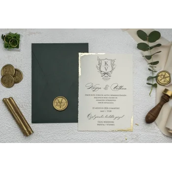 Ekonom Düğün Davetiyesi 9193 Mühürsüz Fiyatı