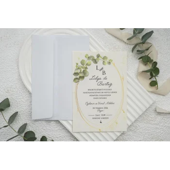 Ekonom Düğün Davetiyesi 9205