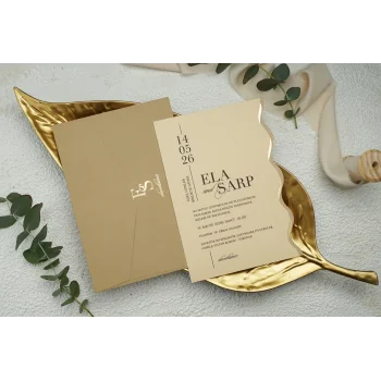 Ekonom Düğün Davetiyesi 9252