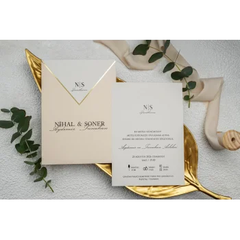 Ekonom Düğün Davetiyesi 9257