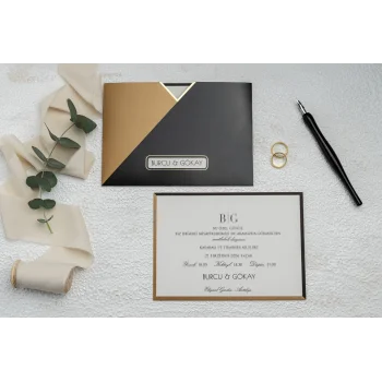 Ekonom Düğün Davetiyesi 9274