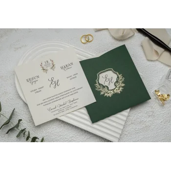 Ekonom Düğün Davetiyesi 9283