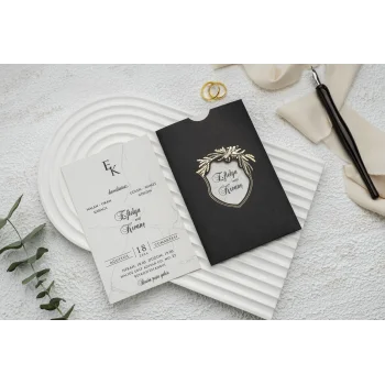 Ekonom Düğün Davetiyesi 9295