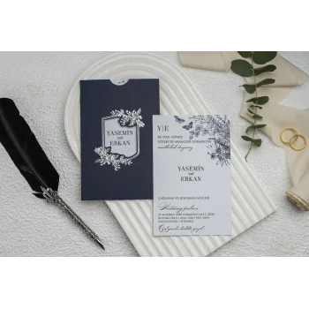 Ekonom Düğün Davetiyesi 9299