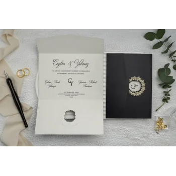 Ekonom Düğün Davetiyesi 9318