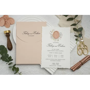 Ekonom Düğün Davetiyesi 9322 Mühürsüz Fiyatı