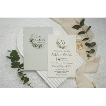 Ekonom Düğün Davetiyesi 9323