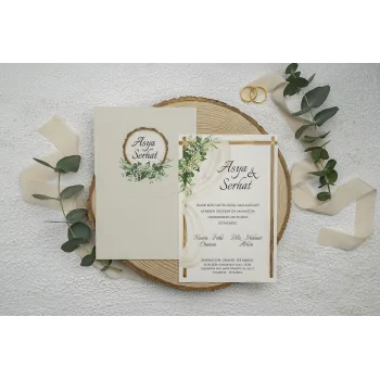 Ekonom Düğün Davetiyesi 9325