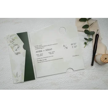 Ekonom Düğün Davetiyesi 9332