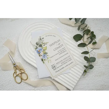 Ekonom Düğün Davetiyesi 9339