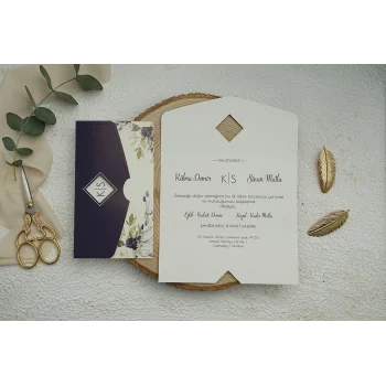 Ekonom Düğün Davetiyesi 9354