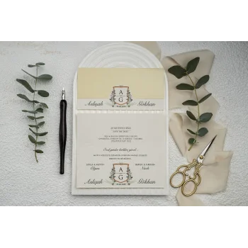 Ekonom Düğün Davetiyesi 9361