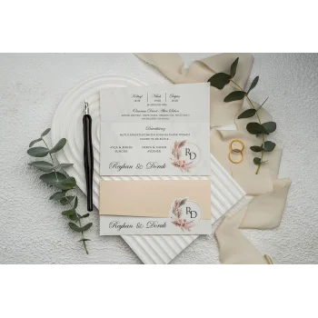 Ekonom Düğün Davetiyesi 9362