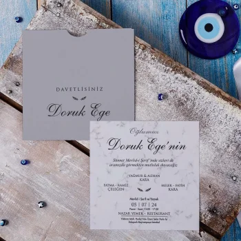 Ekonomik Sünnet Davetiyesi 2460