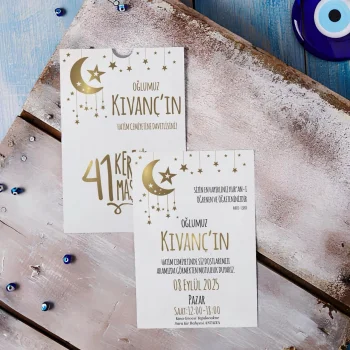 Ekonomik Sünnet Davetiyesi 2463