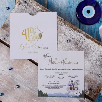 Ekonomik Sünnet Davetiyesi 2469