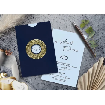 Elegance Yeni Ekonomik Davetiye 7002