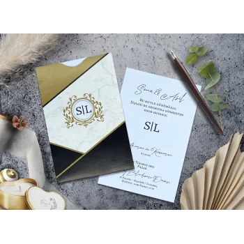 Elegance Yeni Ekonomik Davetiye 7007