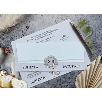 Elegance Yeni Ekonomik Davetiye 7008