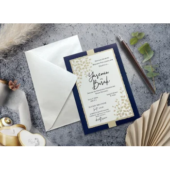 Elegance Yeni Ekonomik Davetiye 7011