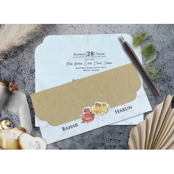 Elegance Yeni Ekonomik Davetiye 7022