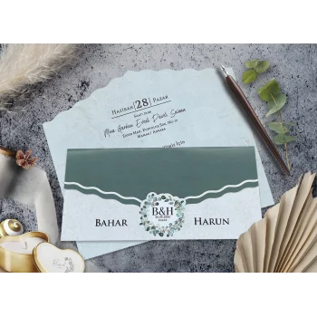 Elegance Yeni Ekonomik Davetiye 7023