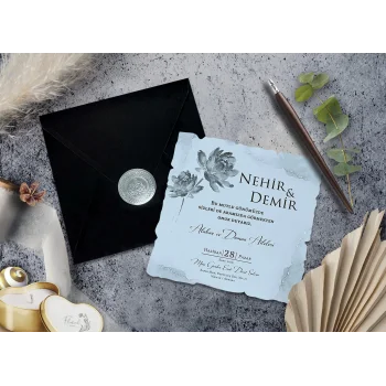 Elegance Yeni Ekonomik Davetiye 7028