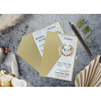 Elegance Yeni Ekonomik Davetiye 7036