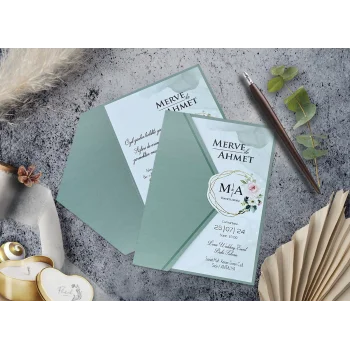 Elegance Yeni Ekonomik Davetiye 7037